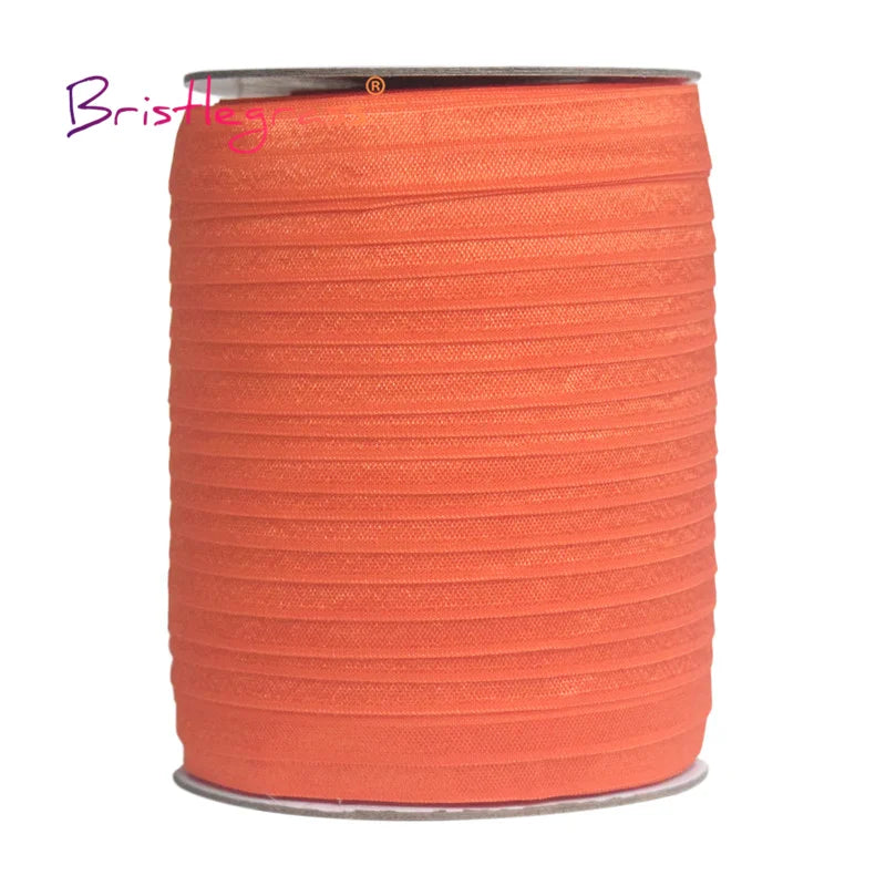 ShineWrap™ Elastic Trim – 15mm Solid FOE Band for DIY Dressmaking & Crafting
