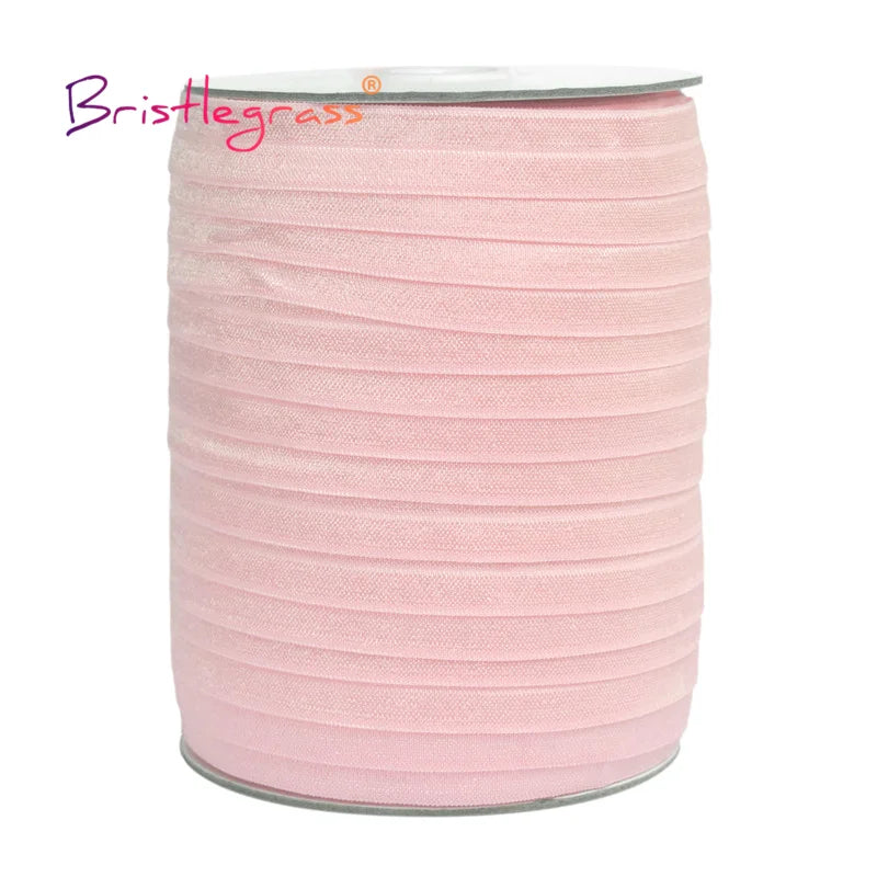 ShineWrap™ Elastic Trim – 15mm Solid FOE Band for DIY Dressmaking & Crafting