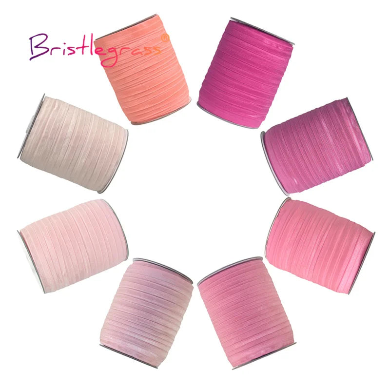ShineWrap™ Elastic Trim – 15mm Solid FOE Band for DIY Dressmaking & Crafting
