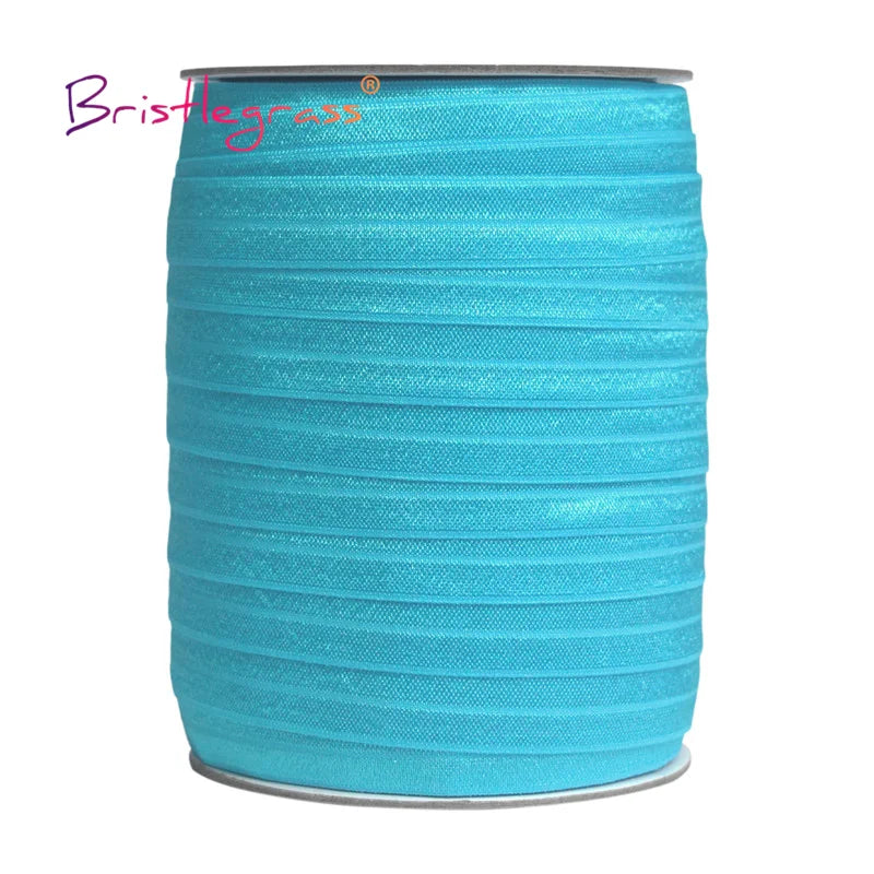ShineWrap™ Elastic Trim – 15mm Solid FOE Band for DIY Dressmaking & Crafting