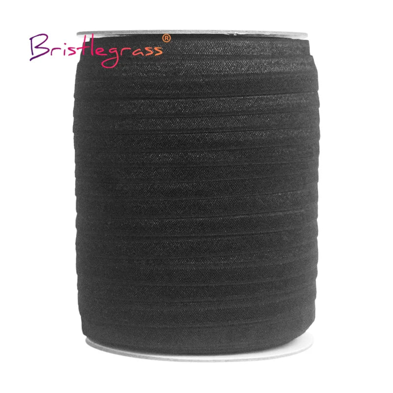 ShineWrap™ Elastic Trim – 15mm Solid FOE Band for DIY Dressmaking & Crafting
