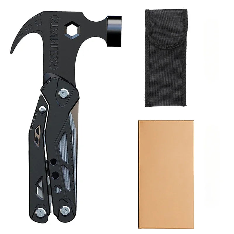ToolMate 14-in-1 Survival Hammer – Compact Multi-Tool for Camping