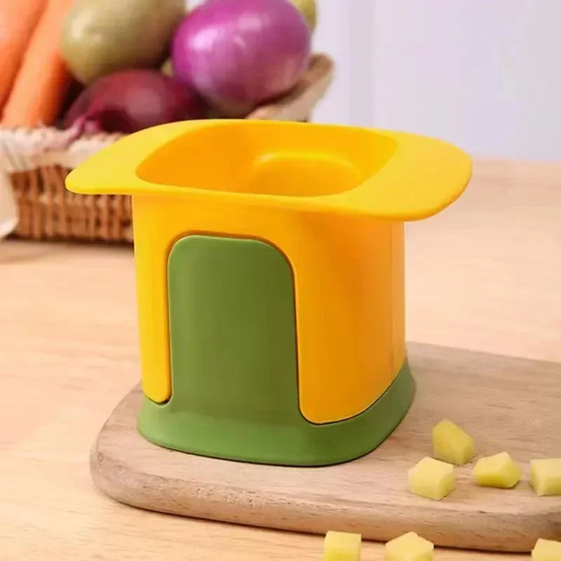 Picadora y rebanadora de verduras multifuncional con mango ergonómico