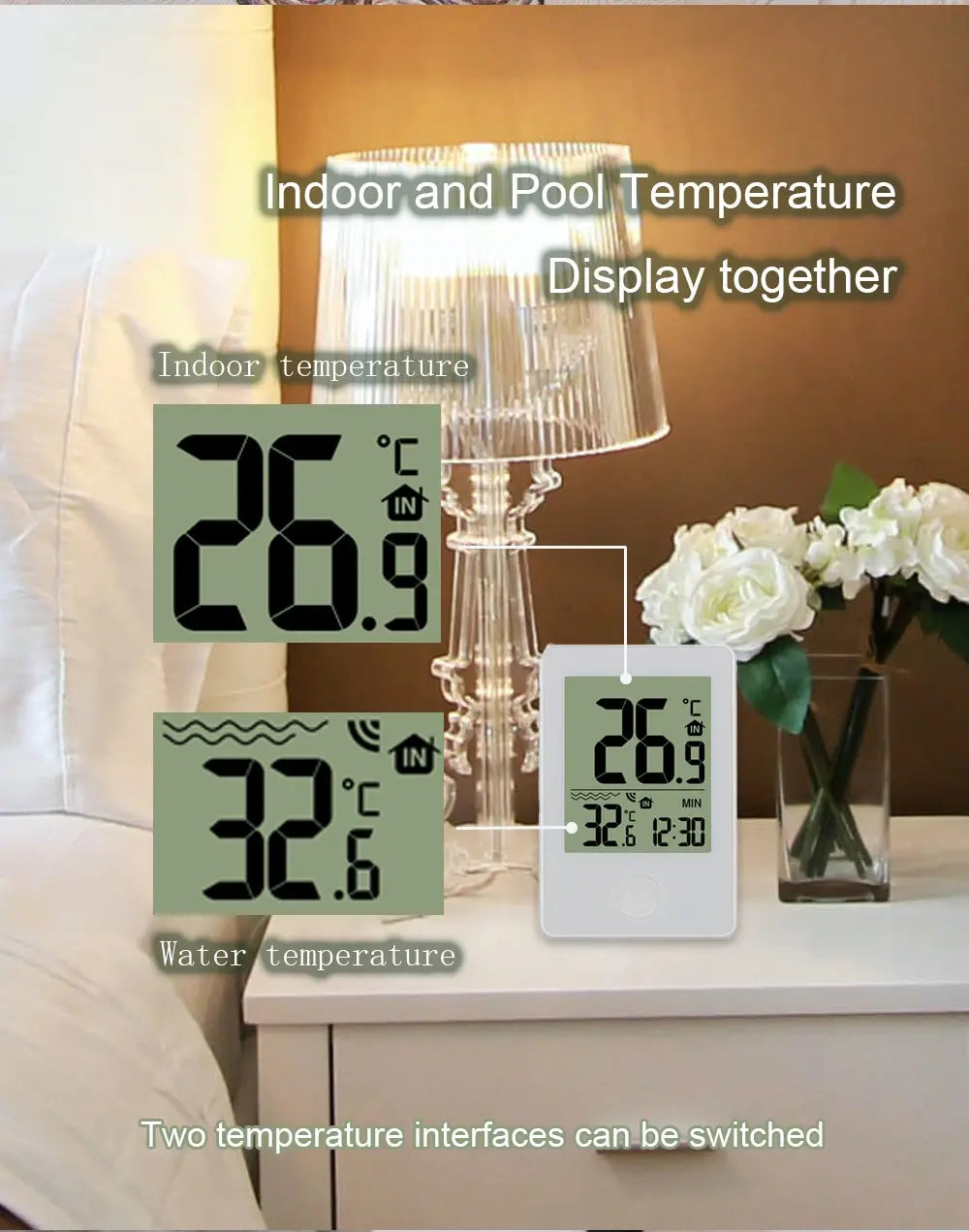 AquaTemp Floating Digital Pool Thermometer