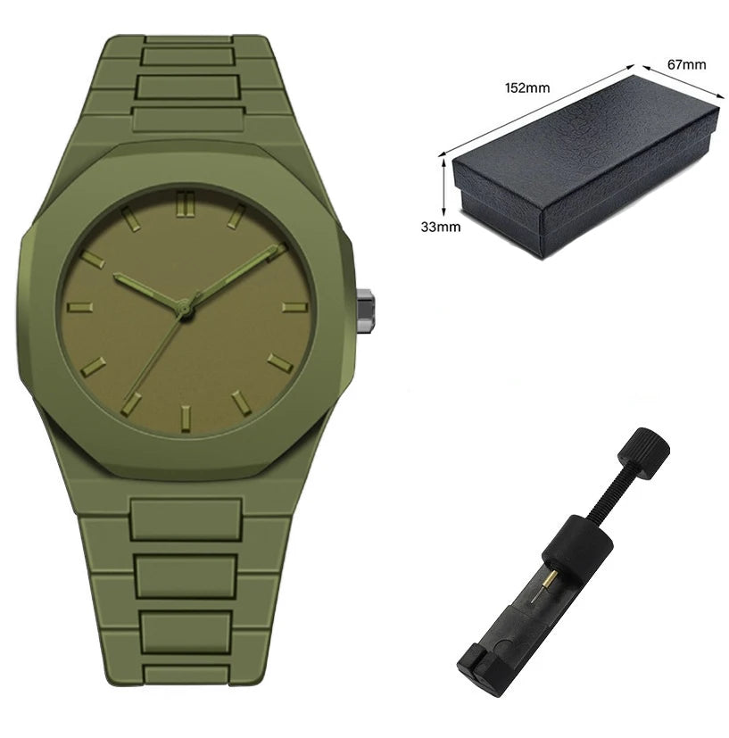 AquaTrek Everyday Quartz Watch – Versatile & Durable