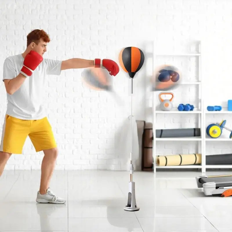 BoxFlex Reflex Punch Bag – Adjustable Boxing Trainer for Stress Relief