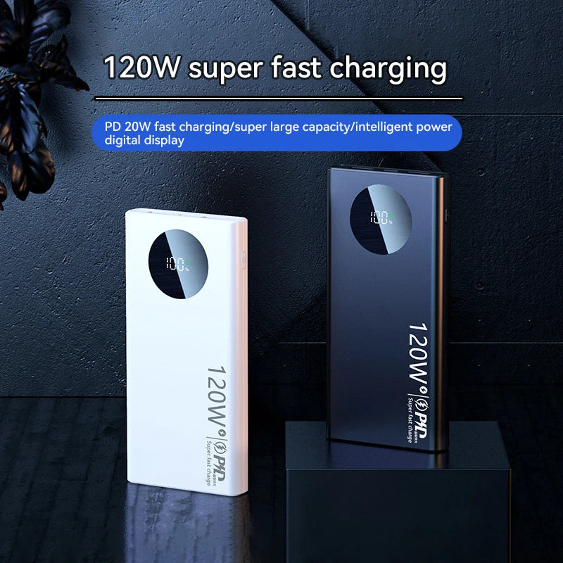 Batería externa Xiaomi de alta capacidad de 120 W y 50 000 mAh: carga ultrarrápida para todos los dispositivos