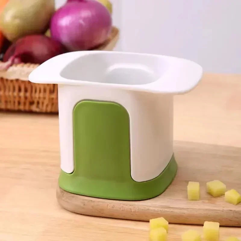 Picadora y rebanadora de verduras multifuncional con mango ergonómico