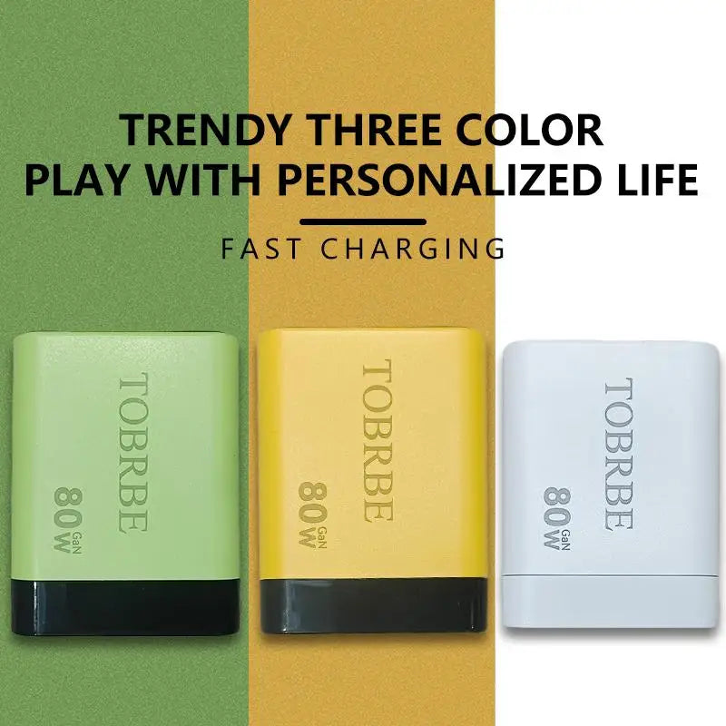ChargeBox Pro GaN Adapter with USB-C Cable