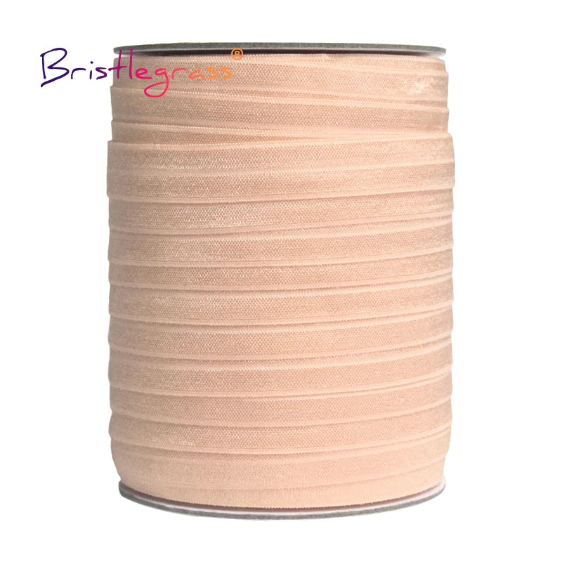 ShineWrap™ Elastic Trim – 15mm Solid FOE Band for DIY Dressmaking & Crafting