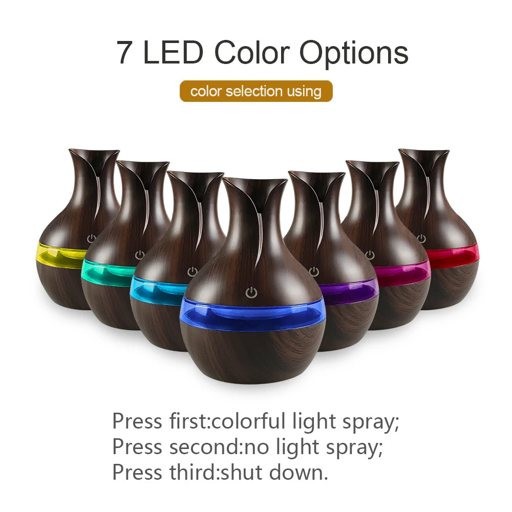 ZenBreathe™ Mini Air Diffuser – Aromatherapy & Humidifier for Home & Bedroom