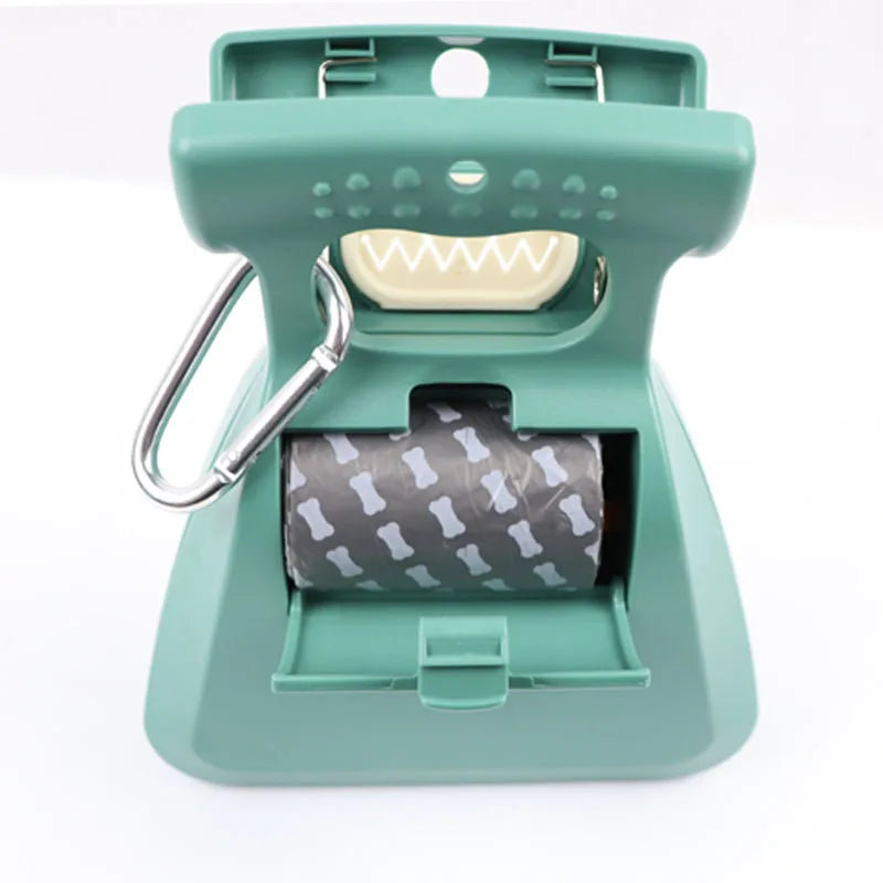 CleanTrail Foldable Pet Poop Scooper – with Bag Holder for Walks
