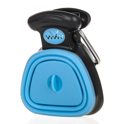CleanTrail Foldable Pet Poop Scooper – with Bag Holder for Walks