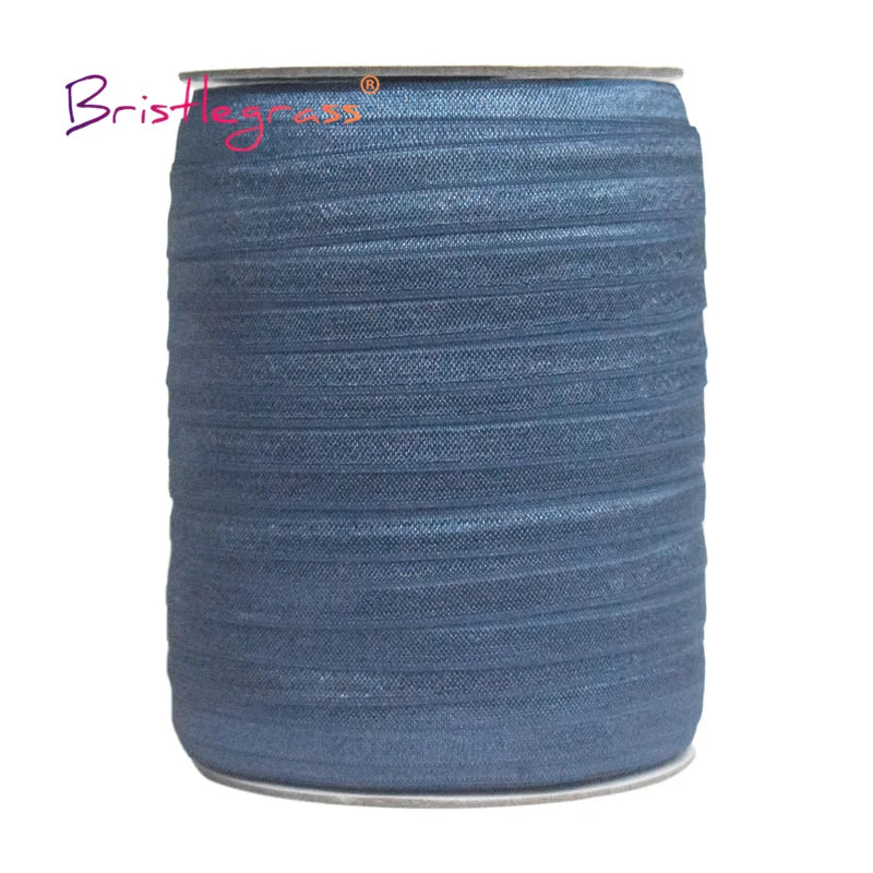 ShineWrap™ Elastic Trim – 15mm Solid FOE Band for DIY Dressmaking & Crafting