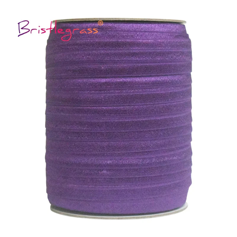 ShineWrap™ Elastic Trim – 15mm Solid FOE Band for DIY Dressmaking & Crafting