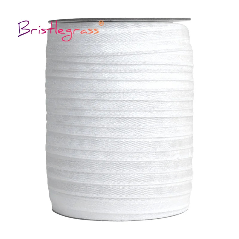 ShineWrap™ Elastic Trim – 15mm Solid FOE Band for DIY Dressmaking & Crafting