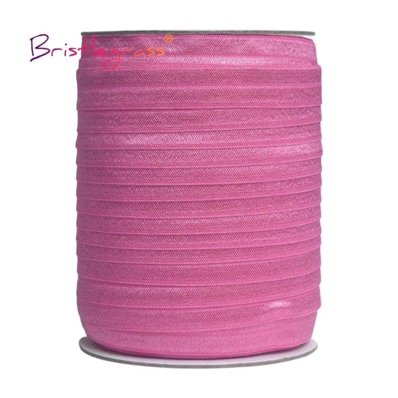 ShineWrap™ Elastic Trim – 15mm Solid FOE Band for DIY Dressmaking & Crafting