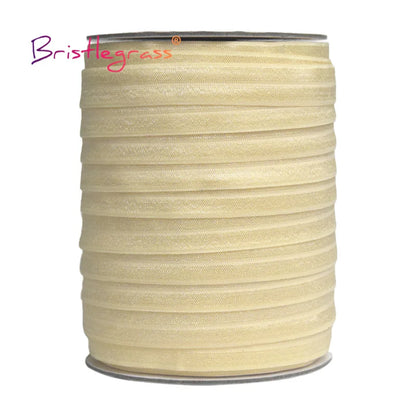 ShineWrap™ Elastic Trim – 15mm Solid FOE Band for DIY Dressmaking & Crafting