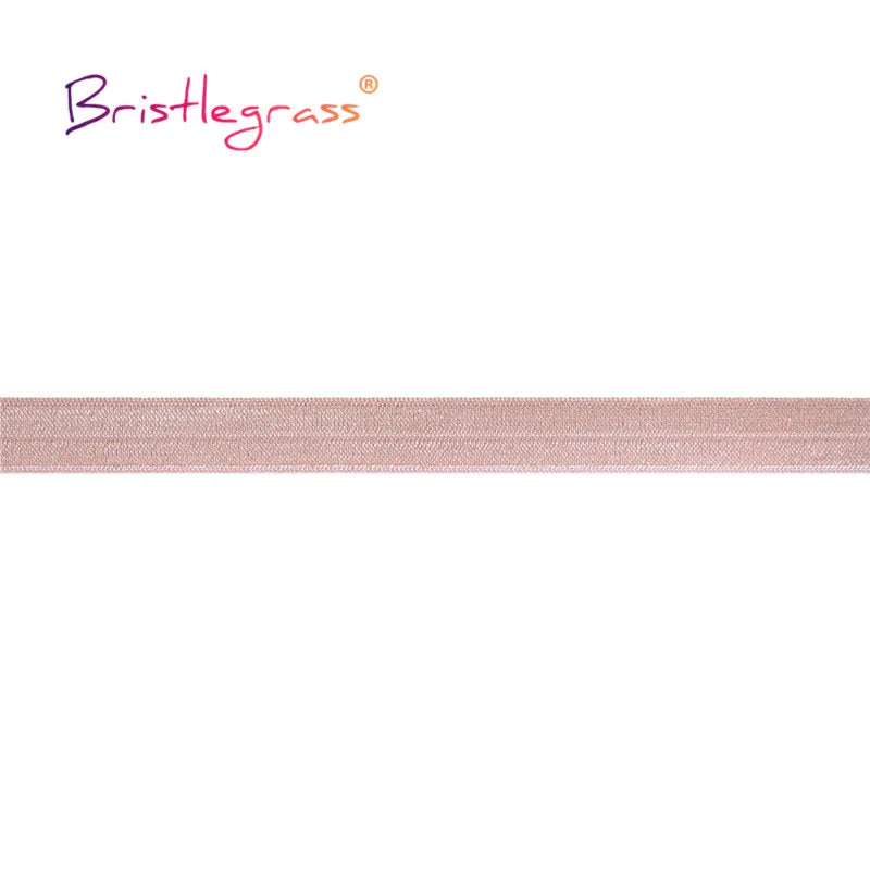 ShineWrap™ Elastic Trim – 15mm Solid FOE Band for DIY Dressmaking & Crafting