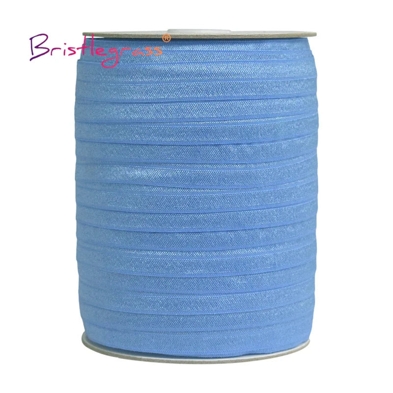 ShineWrap™ Elastic Trim – 15mm Solid FOE Band for DIY Dressmaking & Crafting