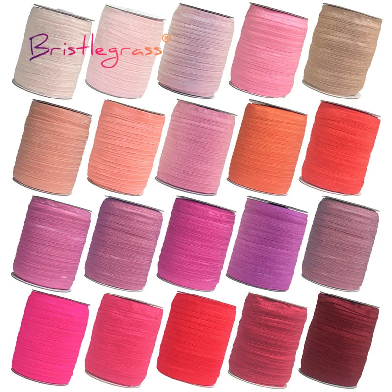 ShineWrap™ Elastic Trim – 15mm Solid FOE Band for DIY Dressmaking & Crafting