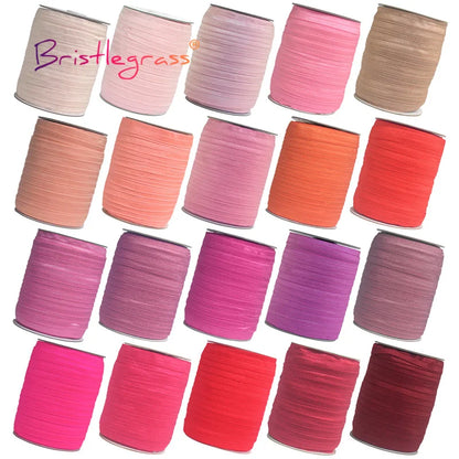 ShineWrap™ Elastic Trim – 15mm Solid FOE Band for DIY Dressmaking & Crafting