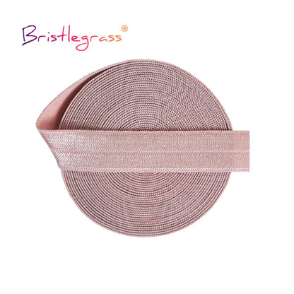 ShineWrap™ Elastic Trim – 15mm Solid FOE Band for DIY Dressmaking & Crafting