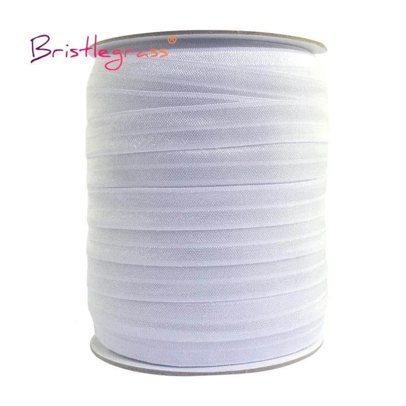 ShineWrap™ Elastic Trim – 15mm Solid FOE Band for DIY Dressmaking & Crafting