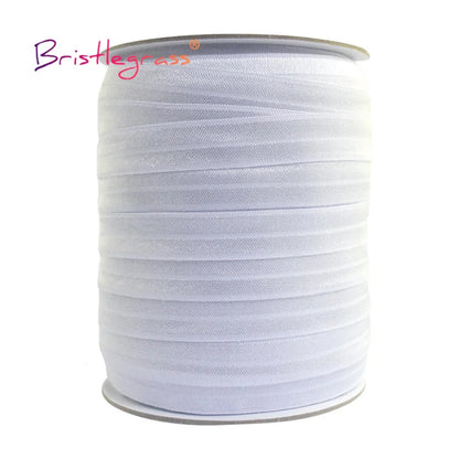 ShineWrap™ Elastic Trim – 15mm Solid FOE Band for DIY Dressmaking & Crafting