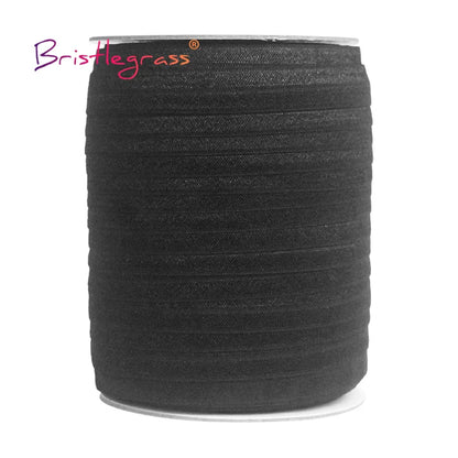 ShineWrap™ Elastic Trim – 15mm Solid FOE Band for DIY Dressmaking & Crafting