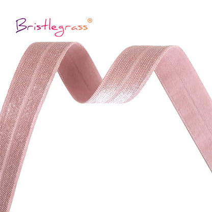 ShineWrap™ Elastic Trim – 15mm Solid FOE Band for DIY Dressmaking & Crafting