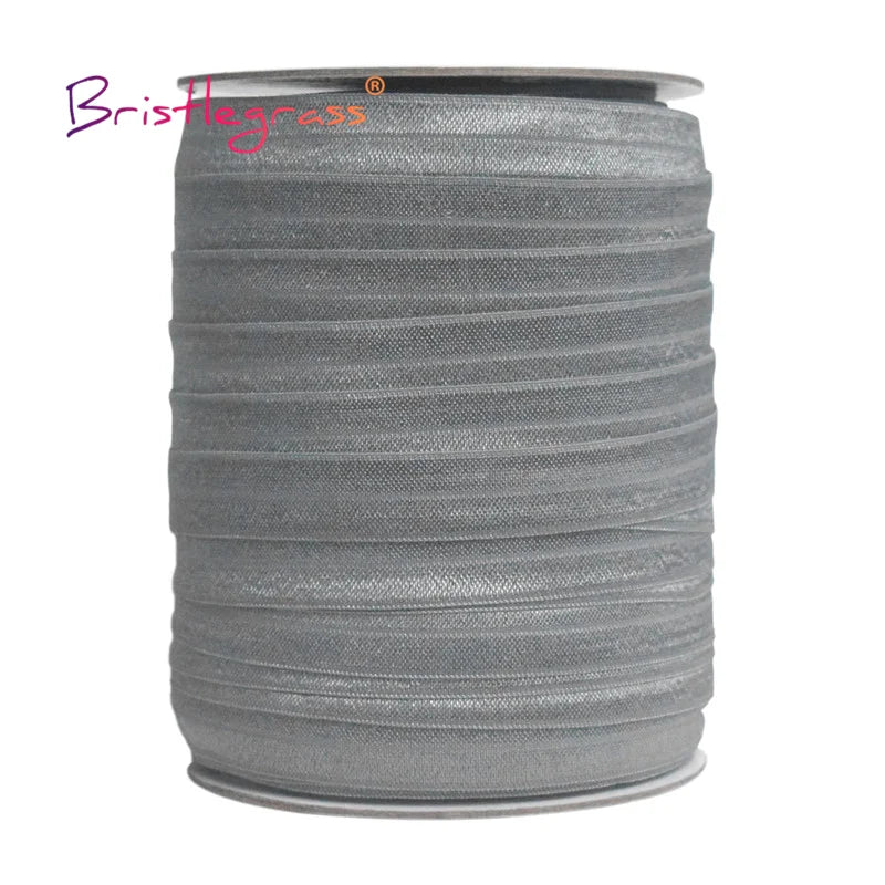 ShineWrap™ Elastic Trim – 15mm Solid FOE Band for DIY Dressmaking & Crafting