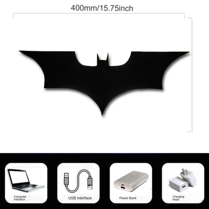 ShadowGlow Bat LED Lamp – Ambient Bedside Lighting with Remote