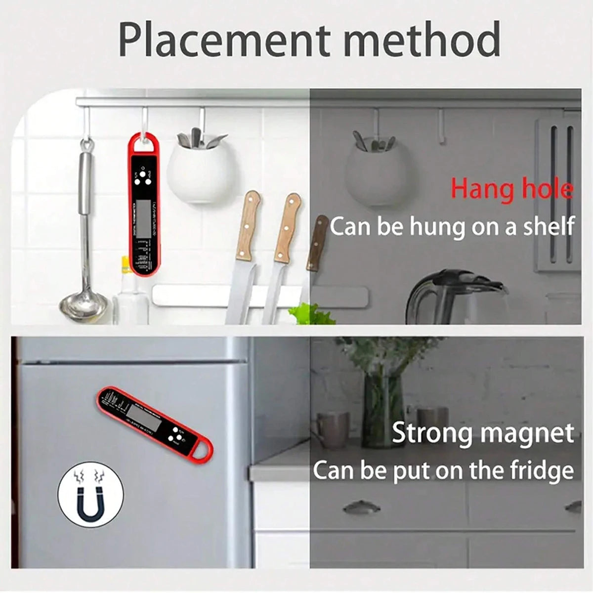 QuickTemp Backlit Kitchen & BBQ Thermometer