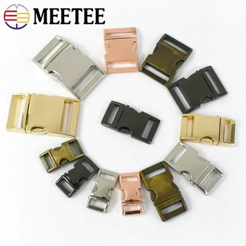HookMate™ Adjustable Metal Buckles – Backpack DIY Accessories (10–38mm)