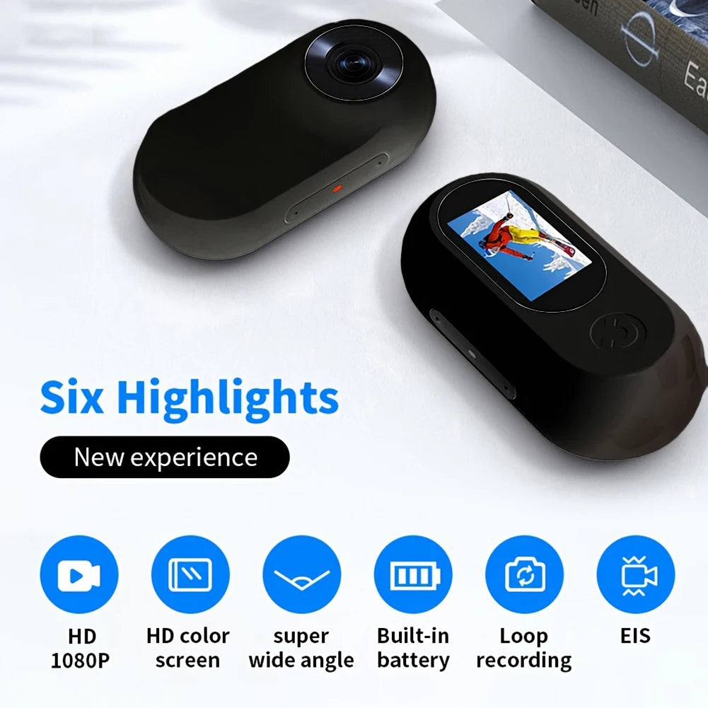 TailTracker 1080P Mini Body Cam for Dogs & Cats