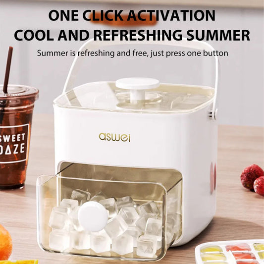 Multi-Use Ice Cube Maker – Double Layer Freezer & Bar Tool