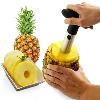 SliceRight Pineapple Peeler – Fast & Clean Stainless Steel Fruit Corer Gadget