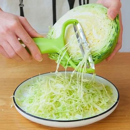 GrateEase™ Multifunction Vegetable Slicer – Fruit & Salad Prep Tool