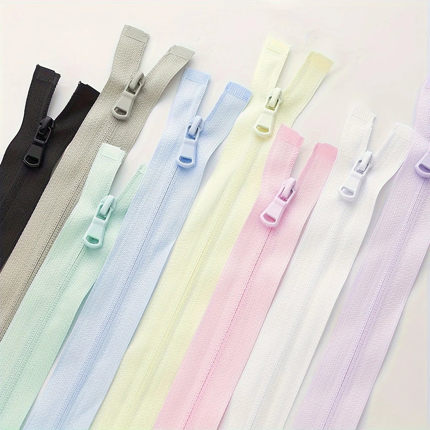 UV-Proof Nylon Coil Zippers – Outdoor Sportswear DIY Pack