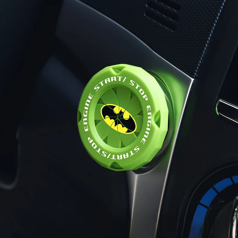 Gotham Gear Engine Button Guard – Batman Car Accessory Sticker