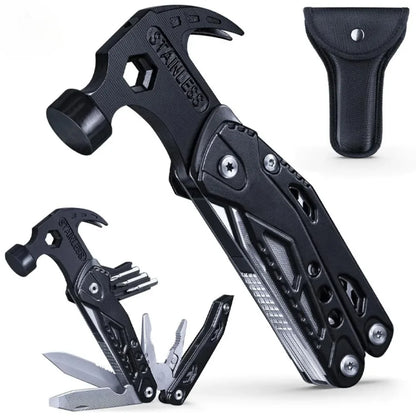 ToolMate 14-in-1 Survival Hammer – Compact Multi-Tool for Camping