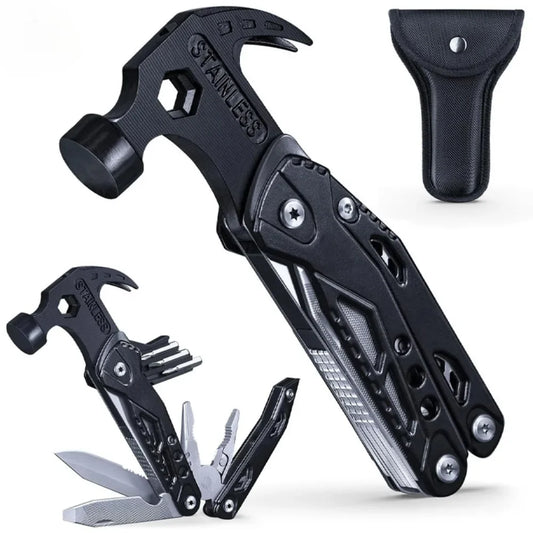 ToolMate 14-in-1 Survival Hammer – Compact Multi-Tool for Camping