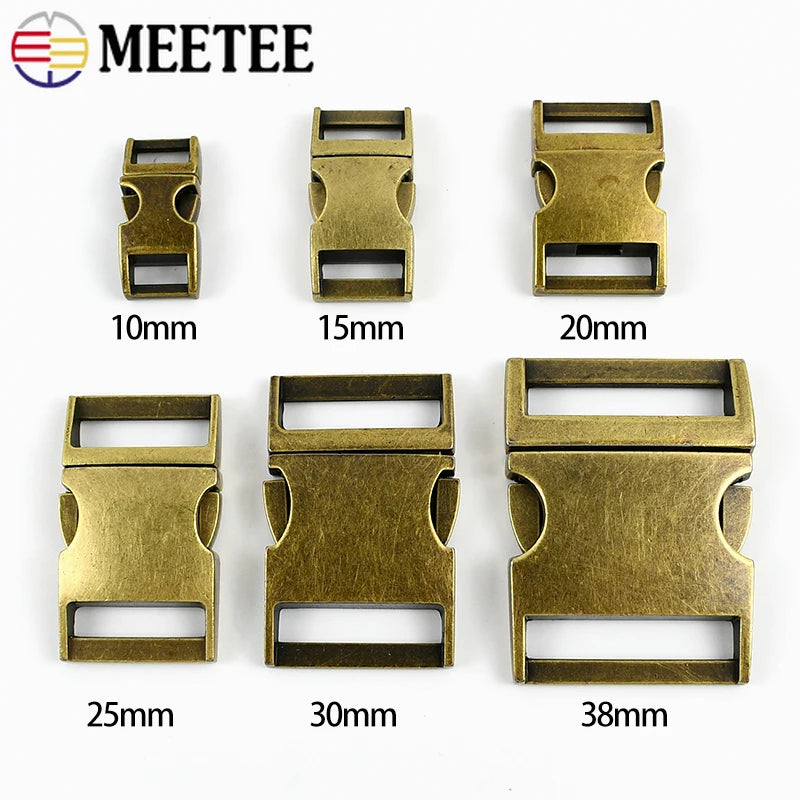 HookMate™ Adjustable Metal Buckles – Backpack DIY Accessories (10–38mm)