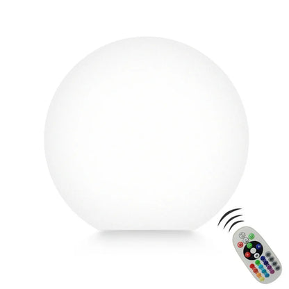 GlowSphere Outdoor LED Garden Light – Rechargeable & Waterproof