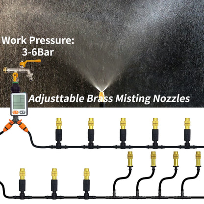 MistMate Brass Cooling Nozzles Kit