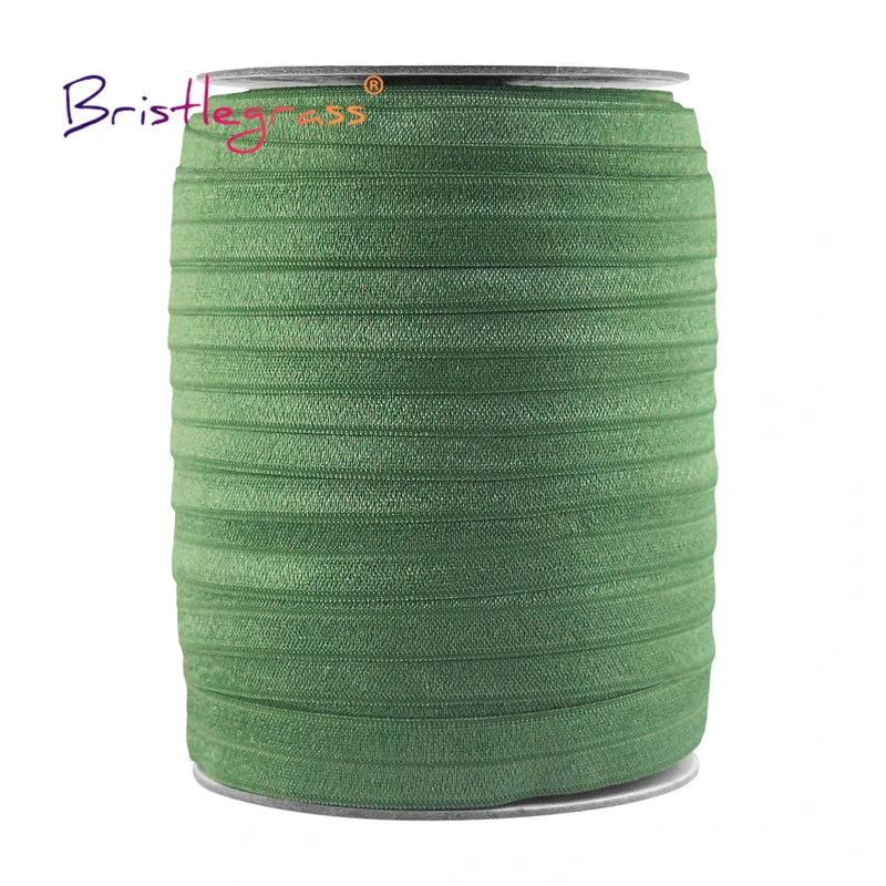 ShineWrap™ Elastic Trim – 15mm Solid FOE Band for DIY Dressmaking & Crafting
