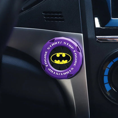 Gotham Gear Engine Button Guard – Batman Car Accessory Sticker