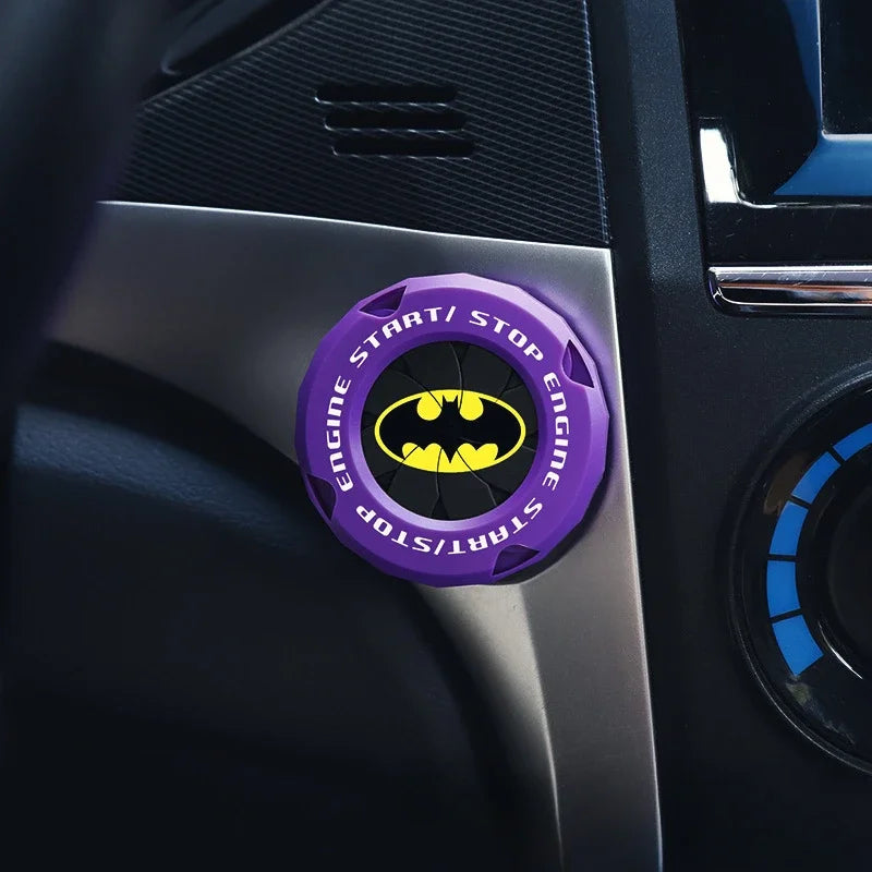 Gotham Gear Engine Button Guard – Batman Car Accessory Sticker