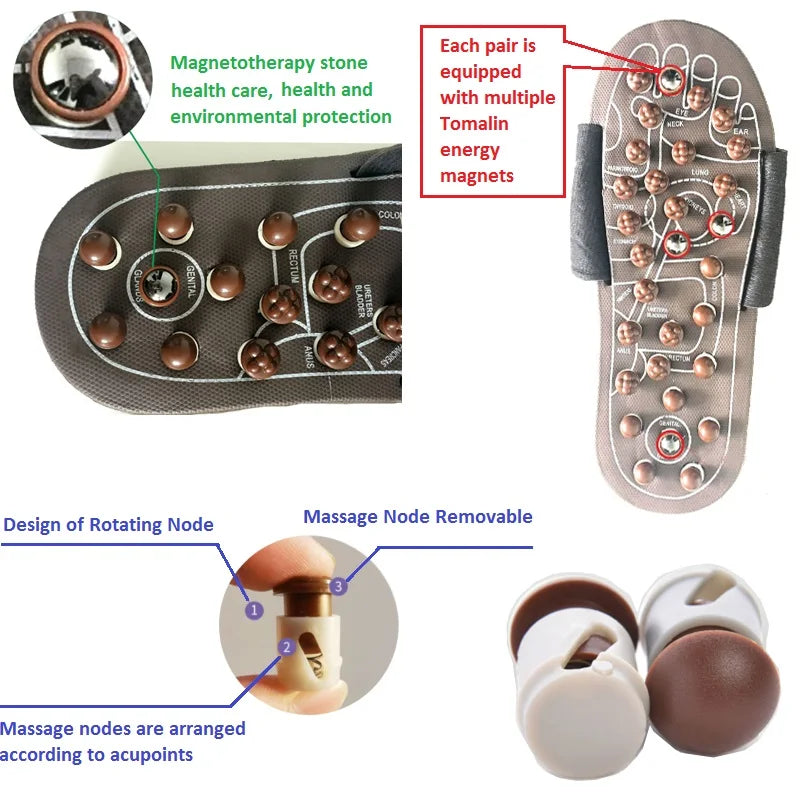 MagniStep Acupuncture Foot Therapy Sandals